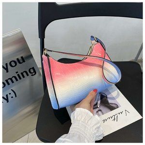 rn simple baguette bag single shoulder bag